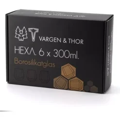 Vargen & Thor - Hexa - Hexa - Glass 6-pk - 30 cl