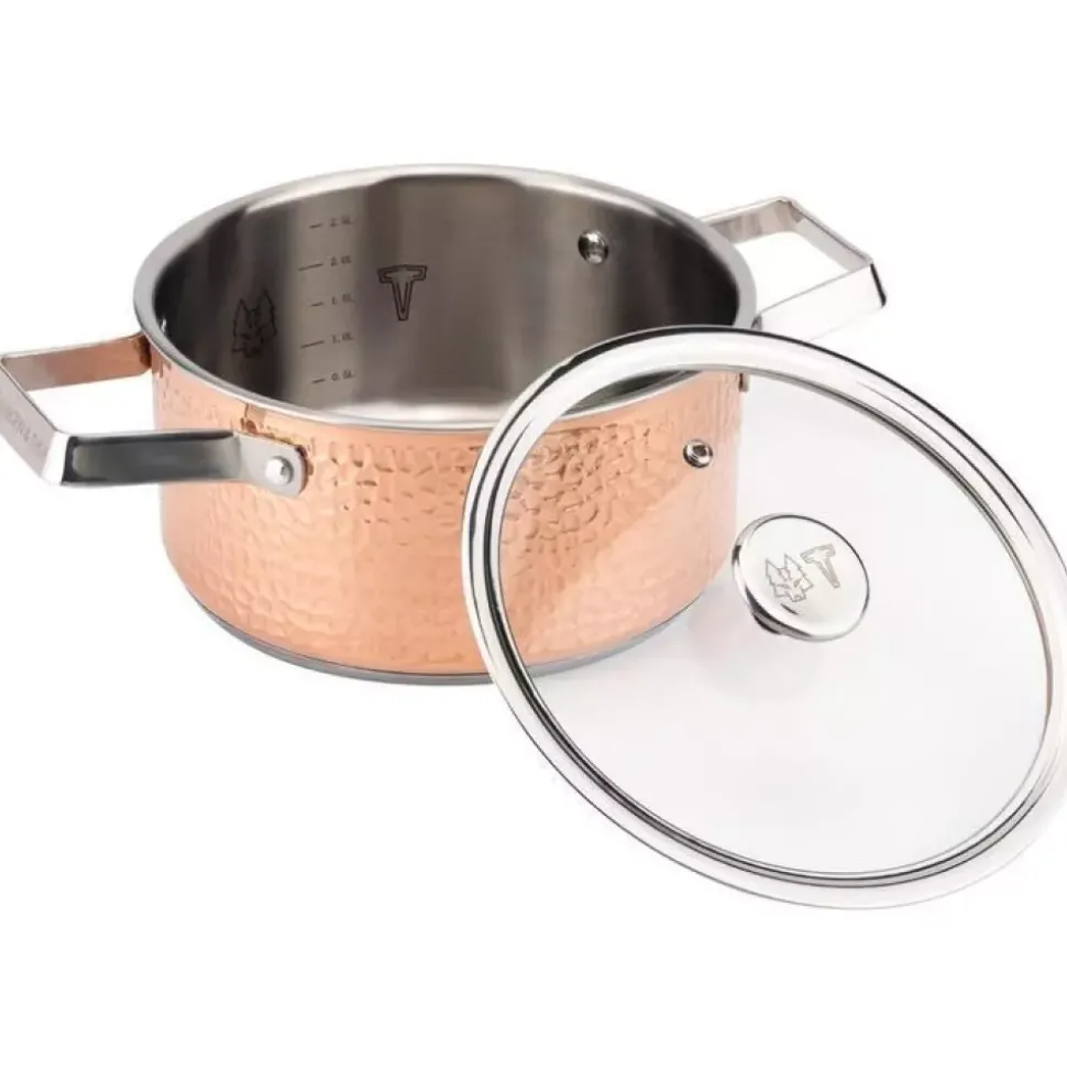 Vargen & Thor - Kobber - Noelle - Kasserolle - 2,8 l