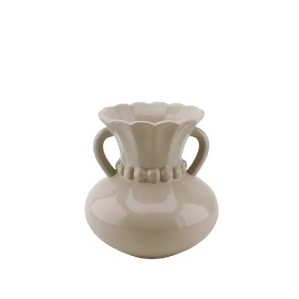 Vase H15 Sand Perlekant