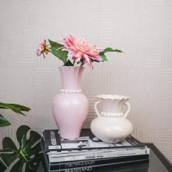 Vase H15 Sand Perlekant