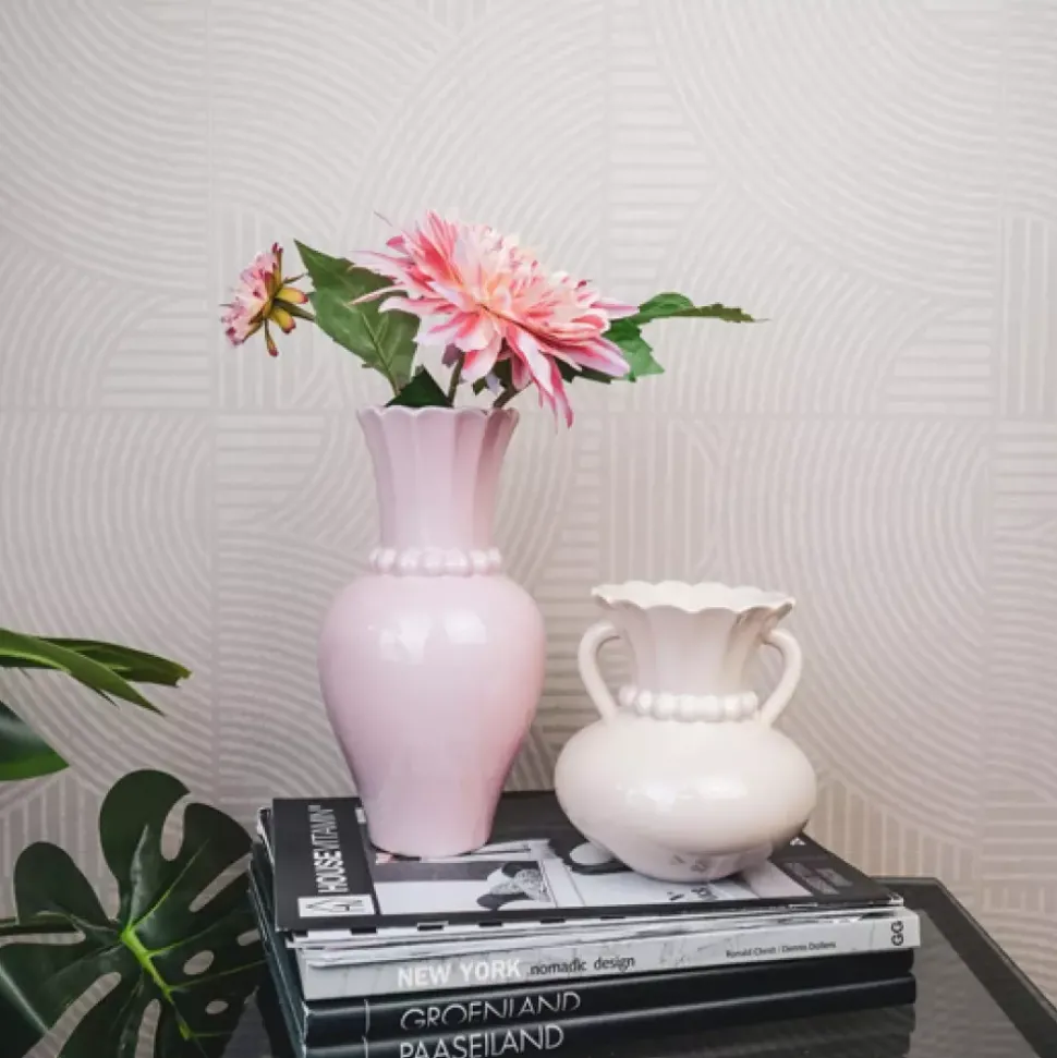 Vase H15 Sand Perlekant