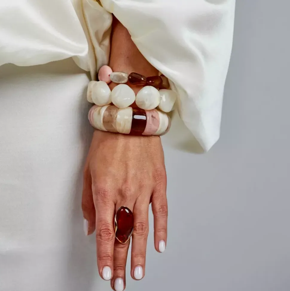 Vibe Resin Armbånd Elfenben