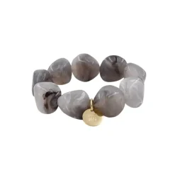 Vibe Resin Armbånd Grå