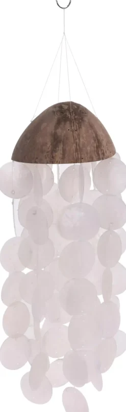 Vindspill Kokosnøtt/Skjell 13x45