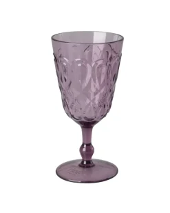 Vinglass Akryl Lilla