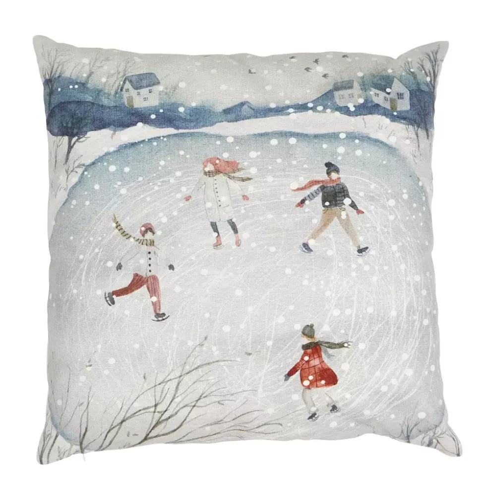 Vinterviken Putetrekk Lin 48x48cm