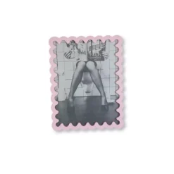 Wavey Ramme 24x33 Lys Rosa
