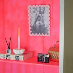 Wavey Ramme 24x33 Lys Rosa
