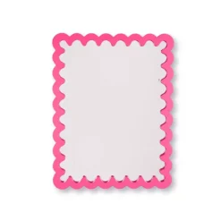 Wavey Speil 33x43 Neon Rosa