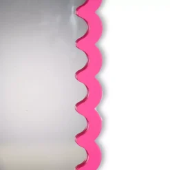 Wavey Speil 33x43 Neon Rosa