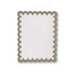 Wavey Speil 33x43 Taupe