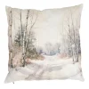 Winter Road Putetrekk 48x48cm