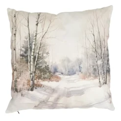 Winter Road Putetrekk 48x48cm