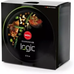 Woll - Diamond XR Logic - Gryte Ø24 cm m/håndtak og inkl. lokk - 4,5 l