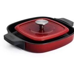 Woll - Iron - Grillpanne m/biffpresse - 1,6 l