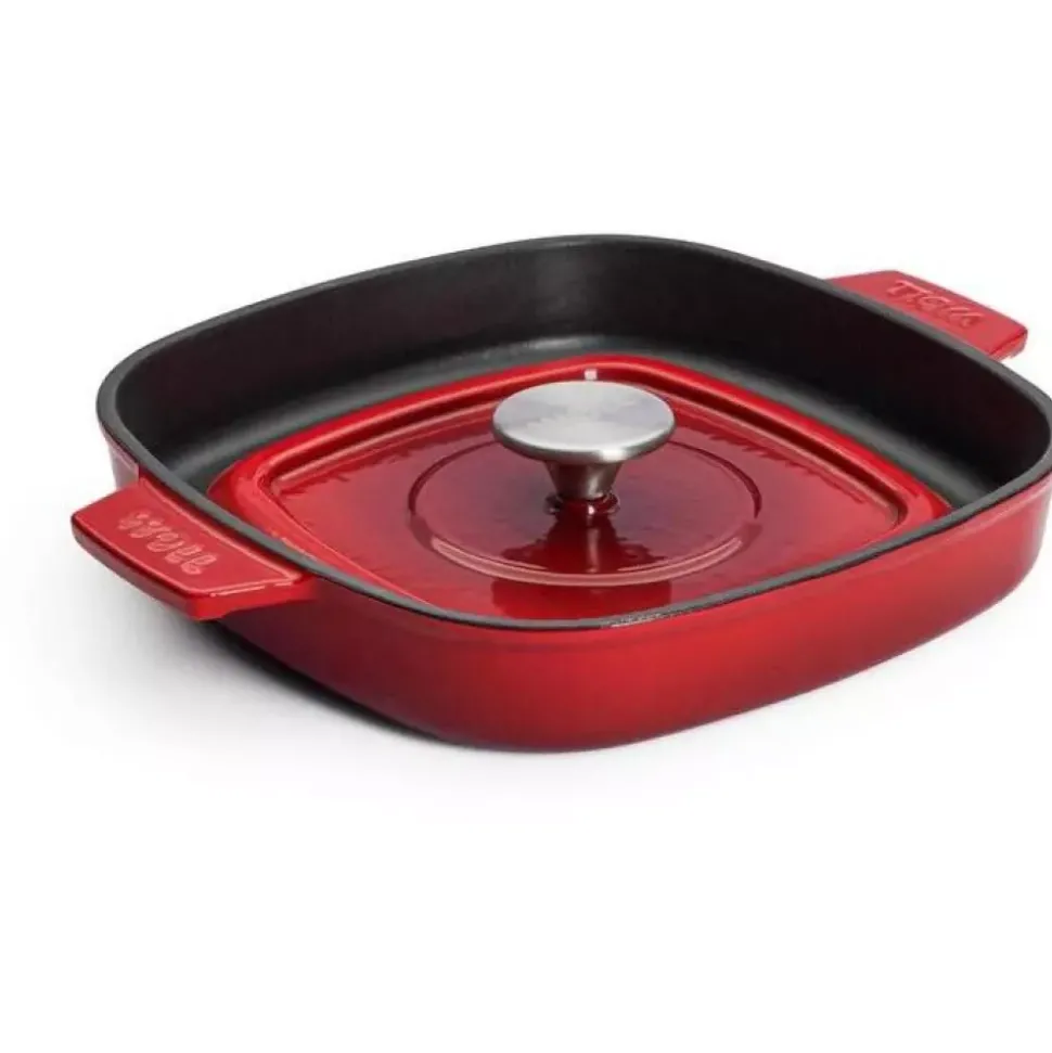 Woll - Iron - Grillpanne m/biffpresse - 1,6 l