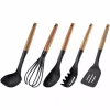 Wood Redskapsett Sort s/5