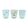 Yummy Miniglass 3pk Happy Clouds Grønn