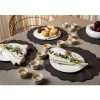 Ziczac - Scallopped - Tekstilserviett 2-pk Natur