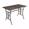 Zoya Bord Antikbrun 110x60 H75