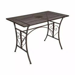 Zoya Bord Antikbrun 110x60 H75