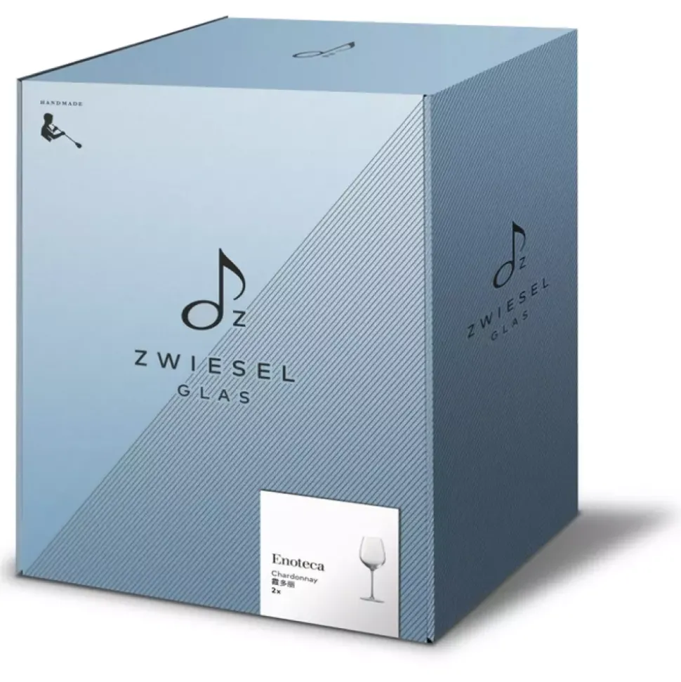 Zwiesel - Enoteca - Chardonnay Hvitvinsglass 2-pk - 41 cl